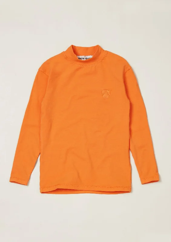 Turtle Orange Jersey Long Sleeve Jersey Tee