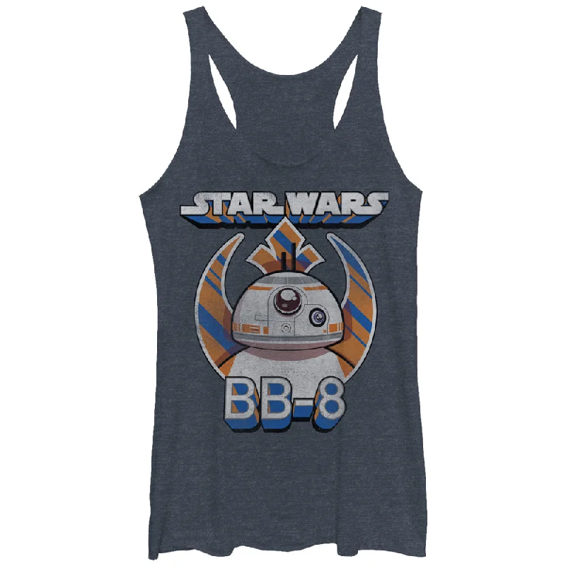 Women's Star Wars The Force Awakens BB-8 Droid Racerback Tank Top cozy tank top