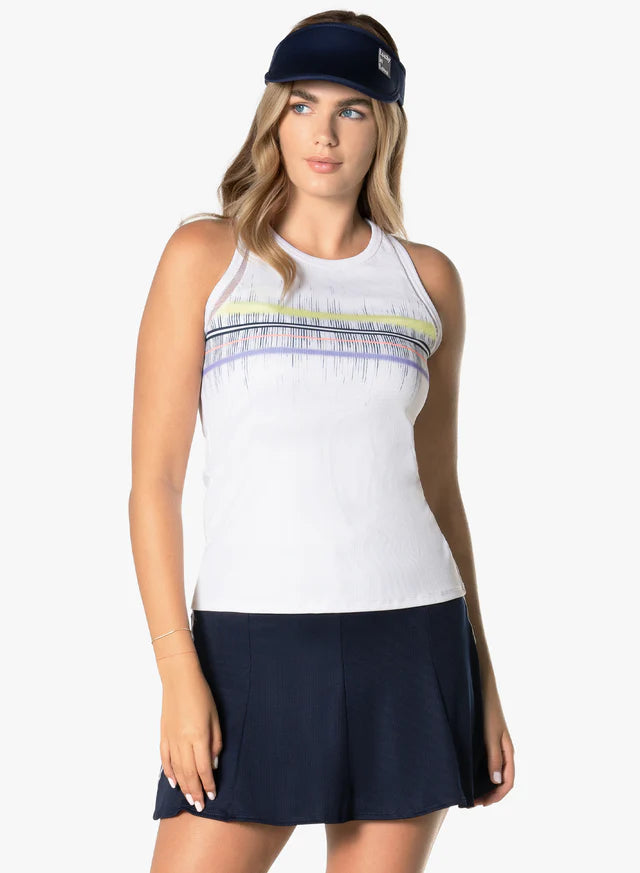 Women's Lucky in Love Between The Lines Tank breathable tank top