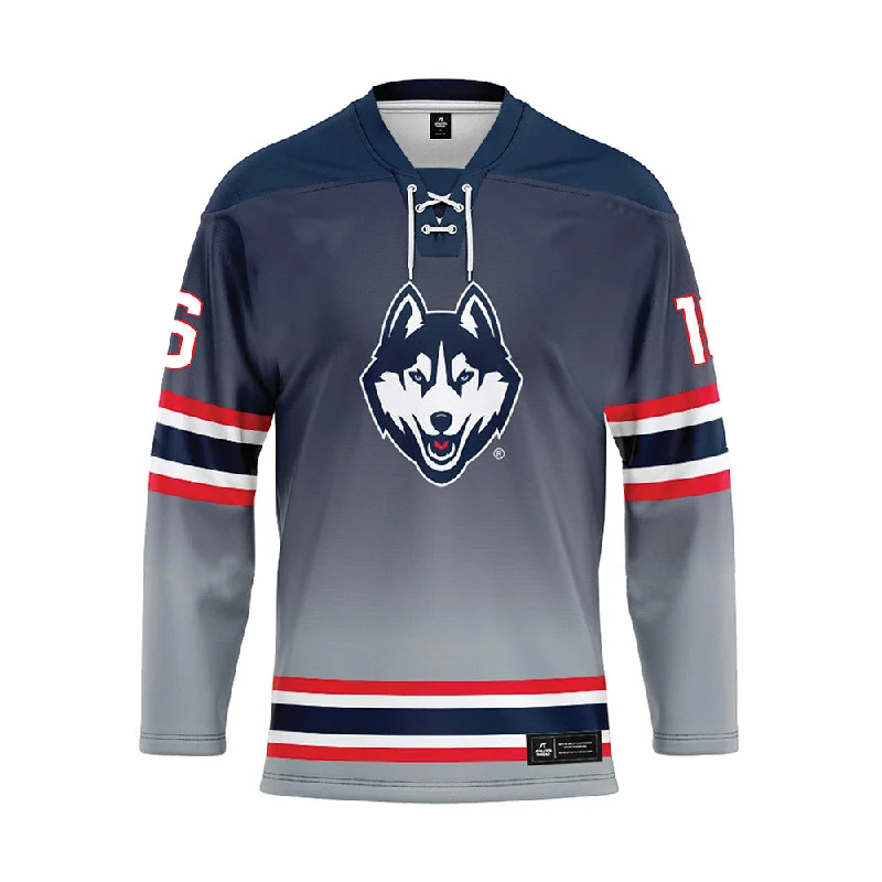 UConn - NCAA Women's Ice Hockey : Kyla Josifovic - Grey Hockey Jersey Affordable Jersey Tee UConn - NCAA Women's Ice Hockey : Kyla Josifovic - Grey Hockey Jersey Affordable Jersey Tee