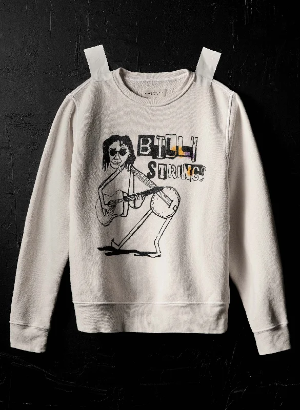 i+w x billy strings "pickin' and grinnin'” sweatshirt Hoodie with Tie-Dye Psychedelic Retro