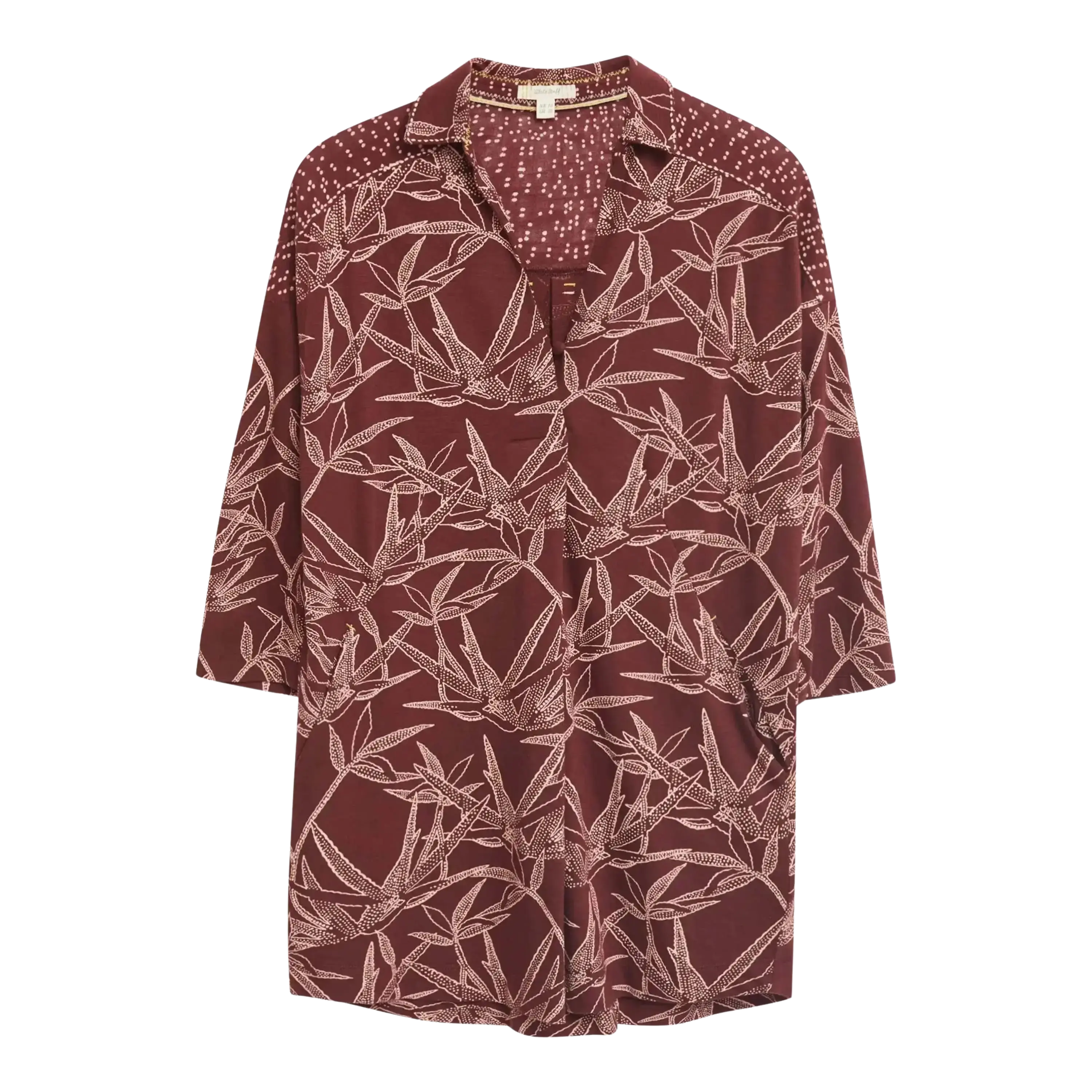 White Stuff Karina Jersey Tunic Festive Jersey Tee