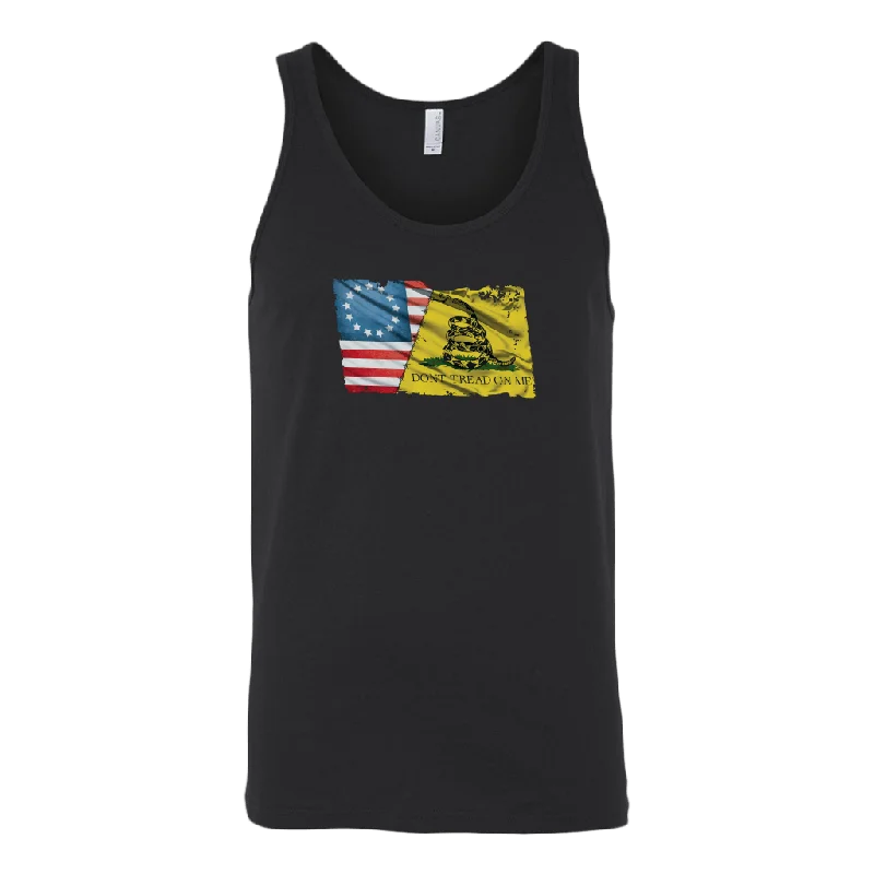 Gadsden Flag Tank Top crew neck tank
