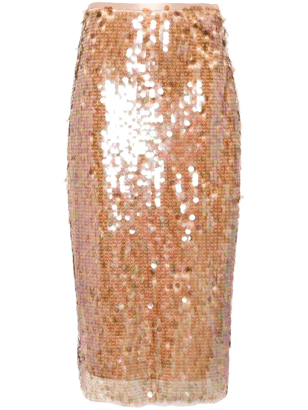 MILLER SEQUIN SKIRT velvet skirt luxury