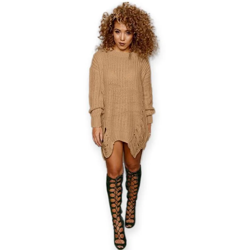 Women Loose Sweater Dress Fashion Winter Autumn Elegant vintage Dresses sexy Long Sleeve Casual Womens Clothing black Spandex Blend Rayon Blend Denim Blend Women Loose Sweater Dress Fashion Winter Autumn Elegant vintage Dresses sexy Long Sleeve Casual Womens Clothing black Spandex Blend Rayon Blend Denim Blend