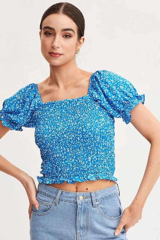 Print Crop Top Short Sleeve Jersey Fabric Tulle Fabric Batik Fabric