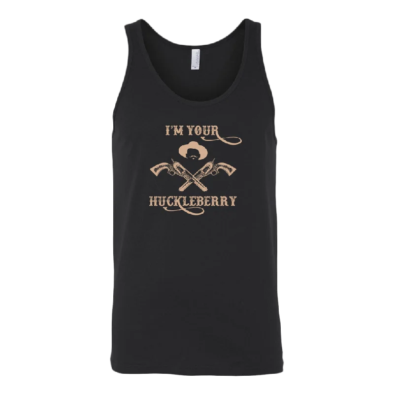 I'm Your Huckleberry Tank Top crossback tank top