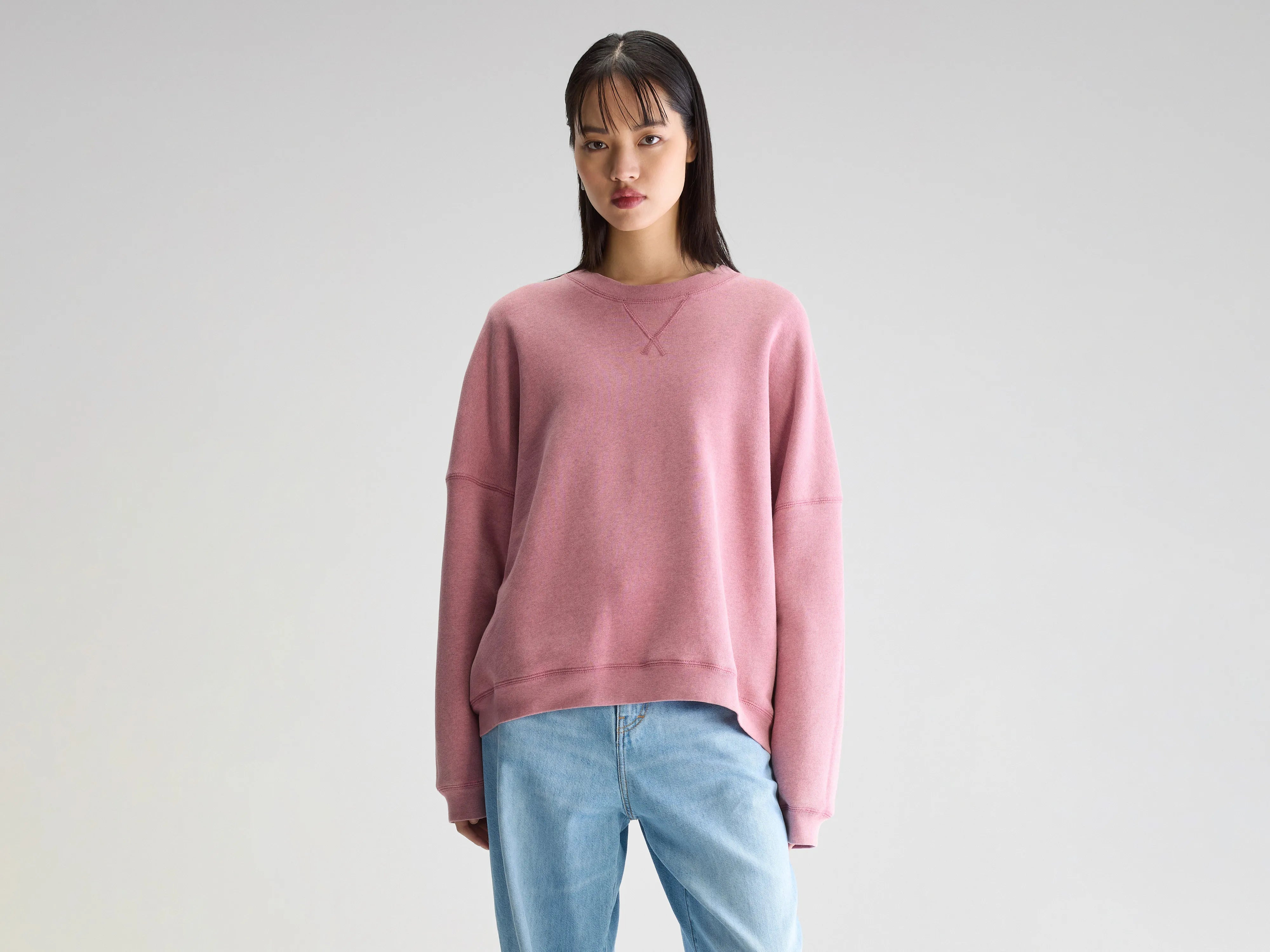 Flipo crewneck sweatshirt (251 / W / PINKLADY) Hoodie with Drawcord Adjustable Secure Flipo crewneck sweatshirt (251 / W / PINKLADY) Hoodie with Drawcord Adjustable Secure
