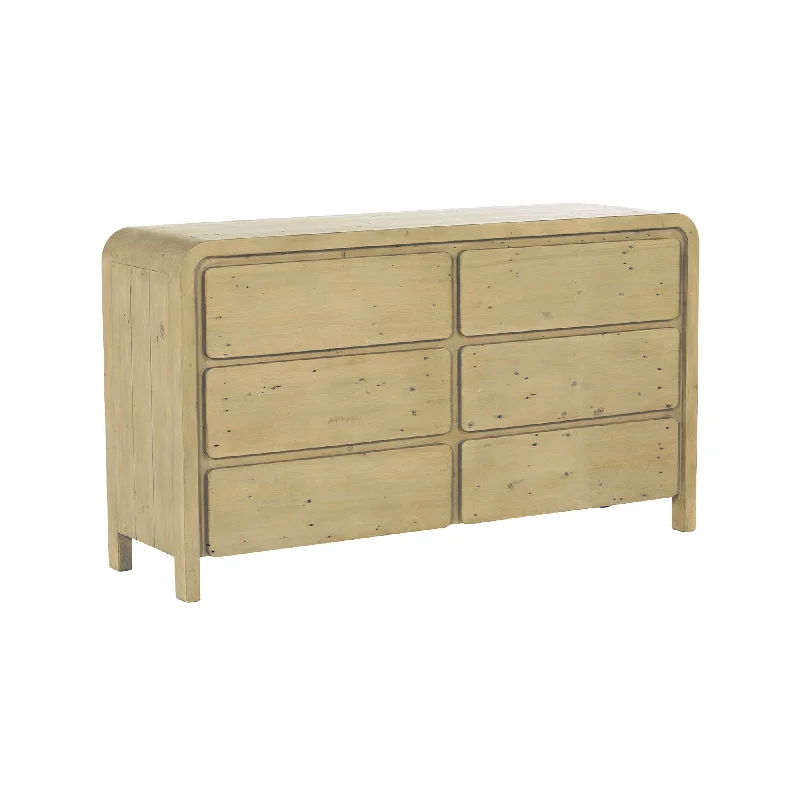 Opera 6 Drawer Dresser Elegant Long Evening