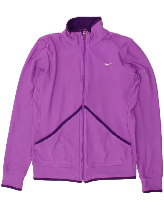 NIKE Womens Tracksuit Top Jacket UK 14 Medium Purple Polyester Striped Jacket Polka Dot Jacket Floral Jacket NIKE Womens Tracksuit Top Jacket UK 14 Medium Purple Polyester Striped Jacket Polka Dot Jacket Floral Jacket