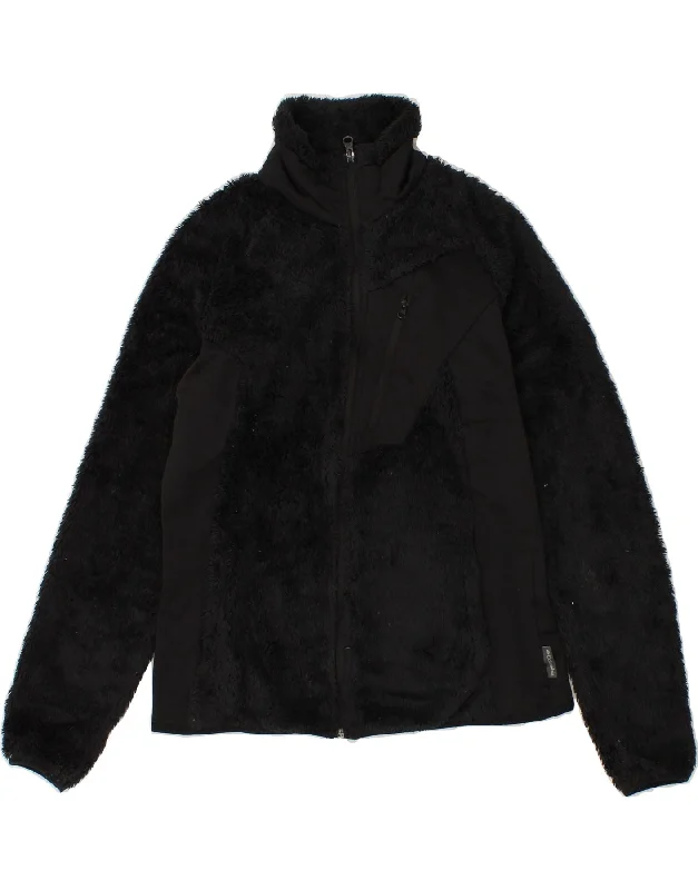 COLUMBIA Womens Fleece Jacket UK 10 Small Black Polyester Fleece Jacket Down Jacket Parka COLUMBIA Womens Fleece Jacket UK 10 Small Black Polyester Fleece Jacket Down Jacket Parka