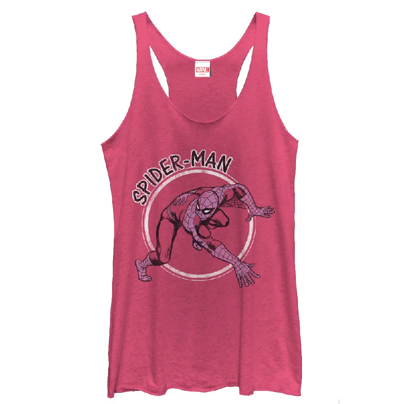 Women's Marvel Spider-Man Love Racerback Tank Top cozy tank top