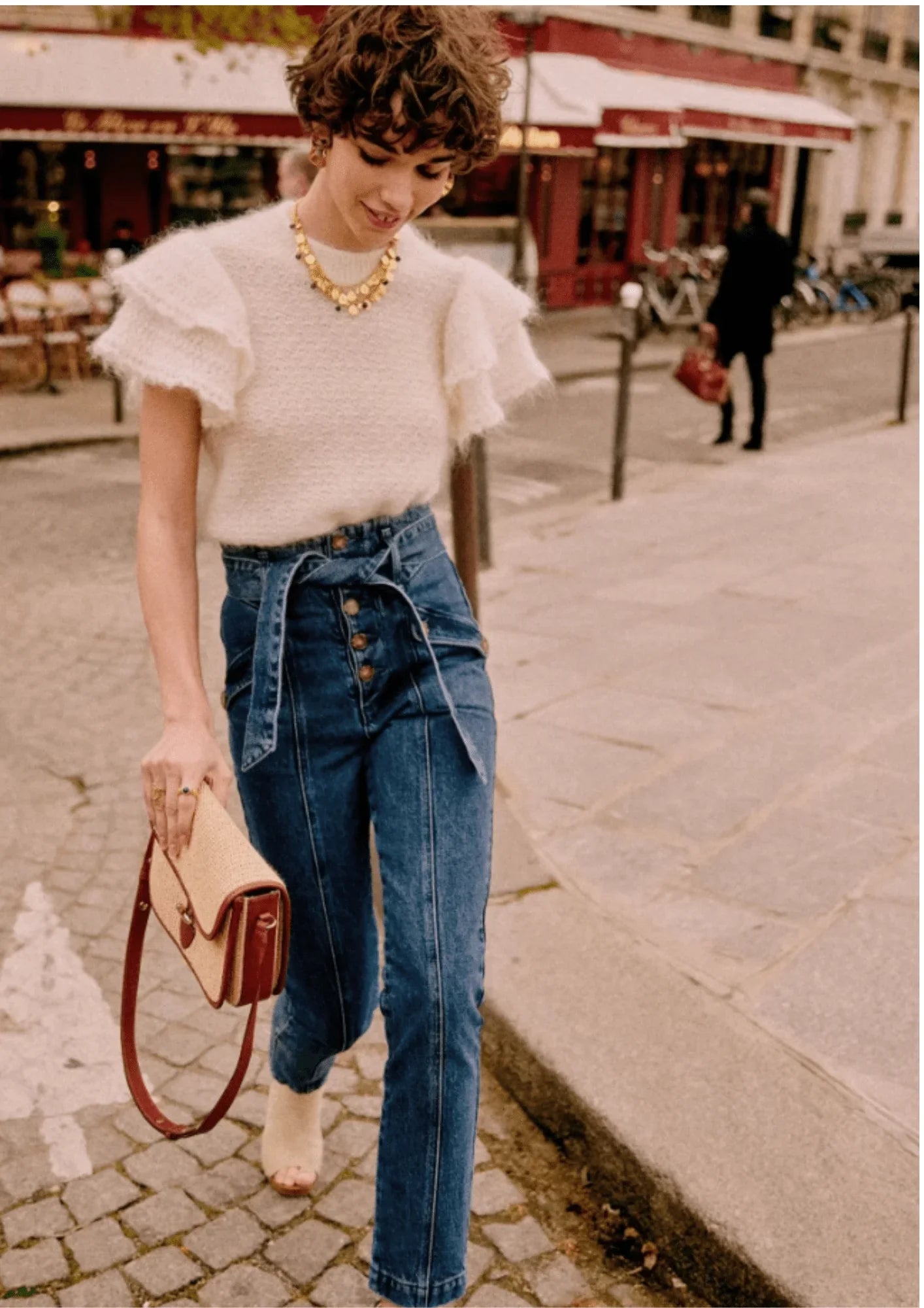 MAXIMO DENIM TROUSERS Trousers Summer Linen