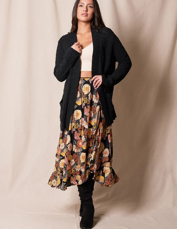 Livia Midi Skirt - Medium and Large Only mini skirt trendy