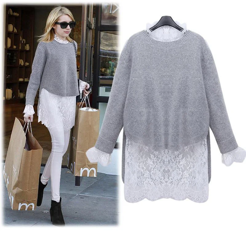 Women Dresses Winter Autumn Vestidos Sweater Long Sleeve Party Knitting Dress Lace Vestido Knitted 2 Pieces Set S M L Embroidered Appliqued Beaded Women Dresses Winter Autumn Vestidos Sweater Long Sleeve Party Knitting Dress Lace Vestido Knitted 2 Pieces Set S M L Embroidered Appliqued Beaded