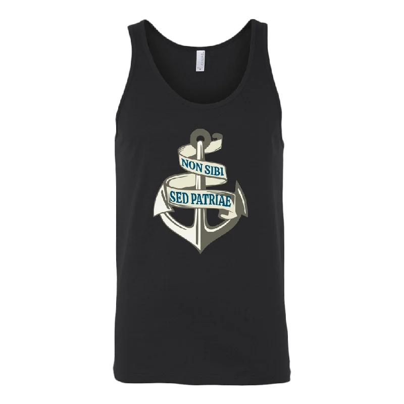 Non Sibi Sed Patriae Tank Top solid color tank