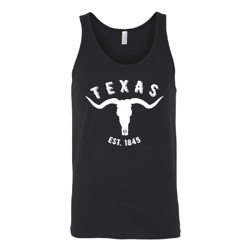Texas Established 1845 Tank Top neon tank top