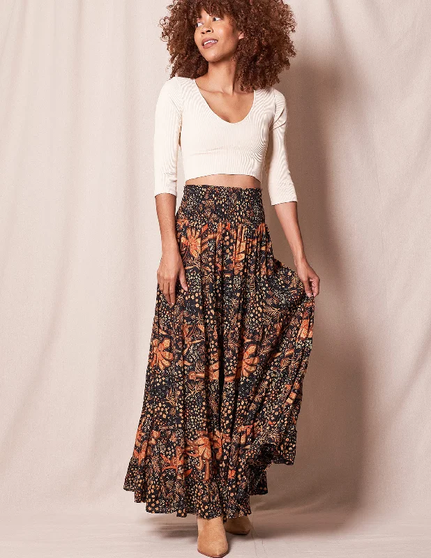 Autumn Maxi Skirt pencil skirt chic