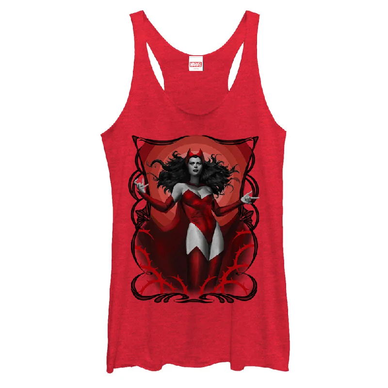 Women's Marvel Witch Thorns Racerback Tank Top modal blend tank