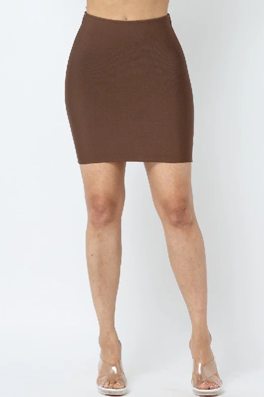 Bandage Mini Skirt lightweight skirt design