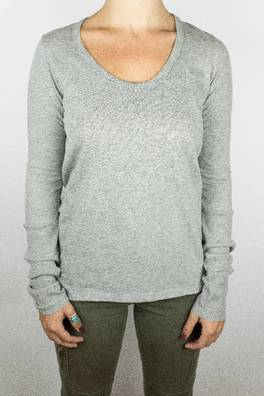 The Glow Jersey in Grey Soft Jersey Shirt