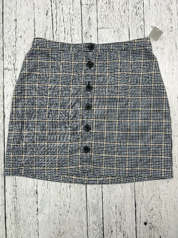 Abercrombie & Fitch plaid skirt - Hers M linen skirt breathable