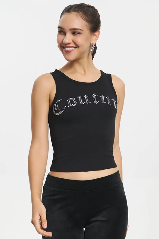 Big Bling Couture Tank Top coral tank top