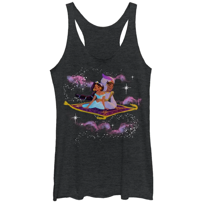 Women's Aladdin Magic Carpet Ride Racerback Tank Top chic tank top