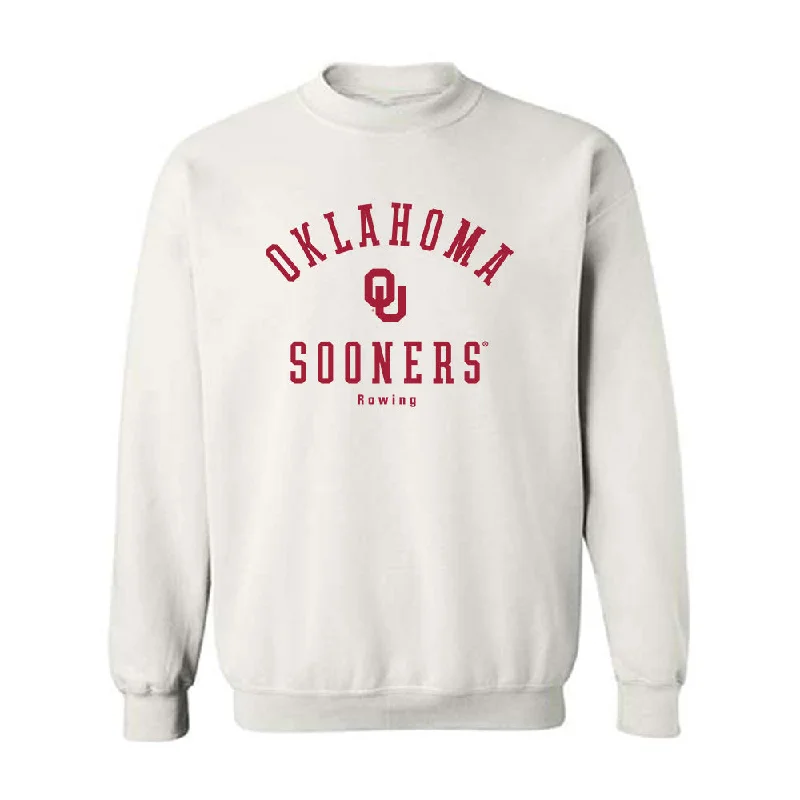 Oklahoma - NCAA Women's Rowing : Liza Pfeil - Classic Shersey Crewneck Sweatshirt Hoodie with Gradient Ombre Colorful