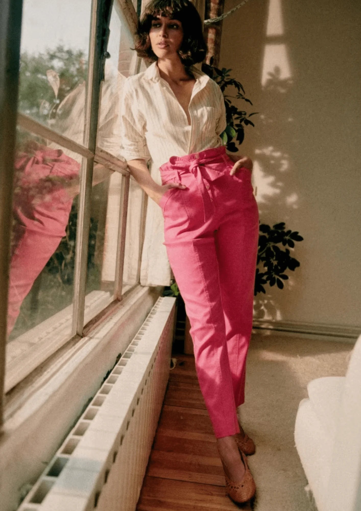 PINK ARTHURO TROUSERS Trousers New Arrival