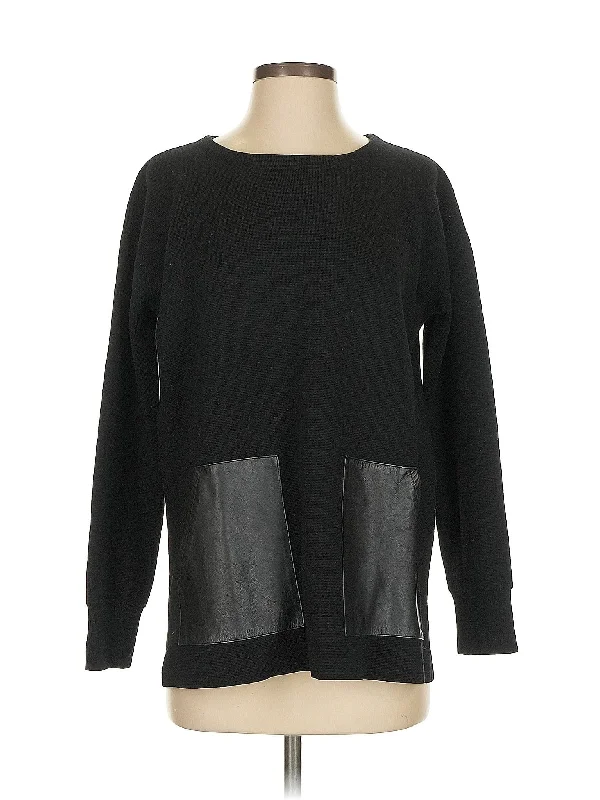 Wool Sweater Hooded Caped Shawl Collar
