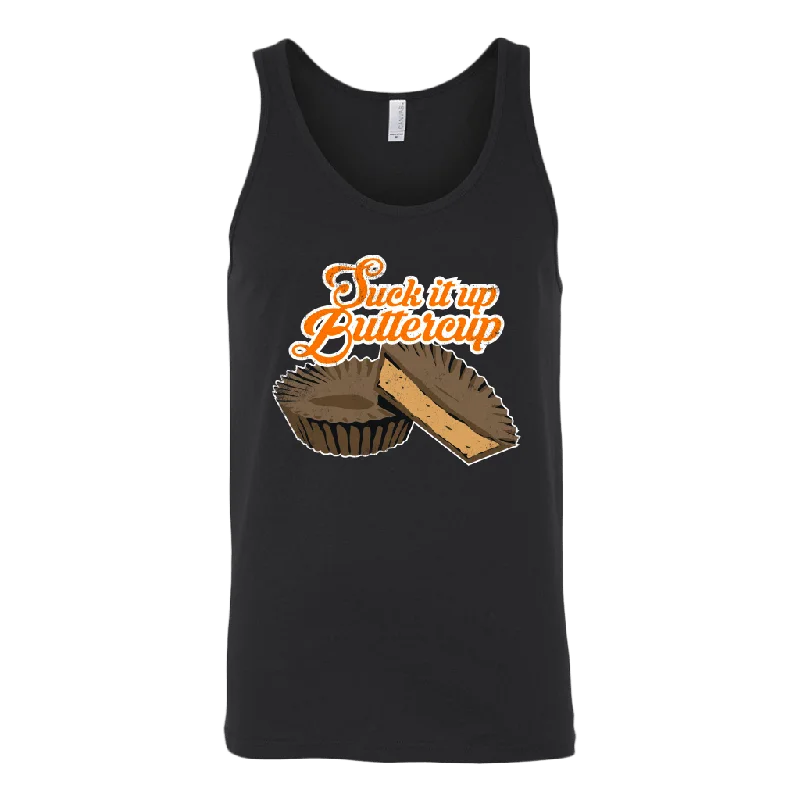 Suck It Up Buttercup Tank Top cold shoulder tank