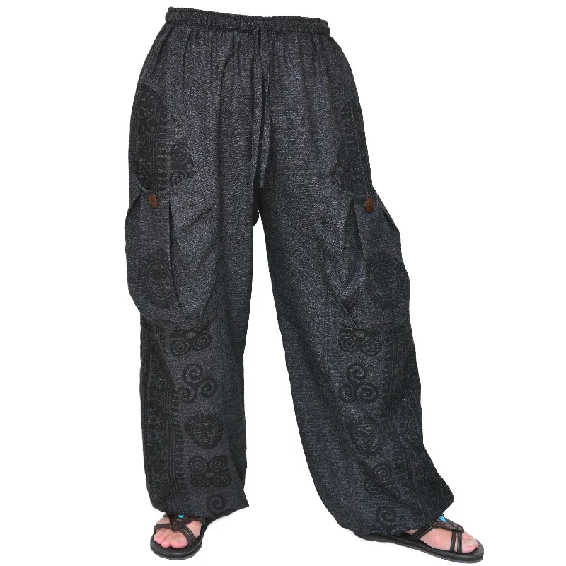 Baggy Lounge Yoga Harem Pants wide leg trousers Men Women 2 Big Pockets Trousers practical easy-care Baggy Lounge Yoga Harem Pants wide leg trousers Men Women 2 Big Pockets Trousers practical easy-care
