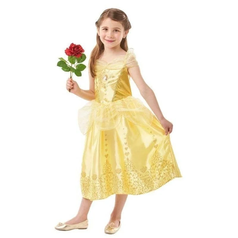 Disney Princess Belle “ Gem” Fancy Dress Costume Tunics Ceremony elegant