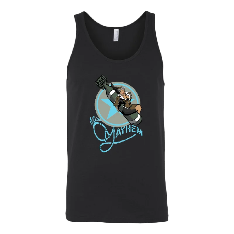 Miss Mayhem Tank Top white tank top