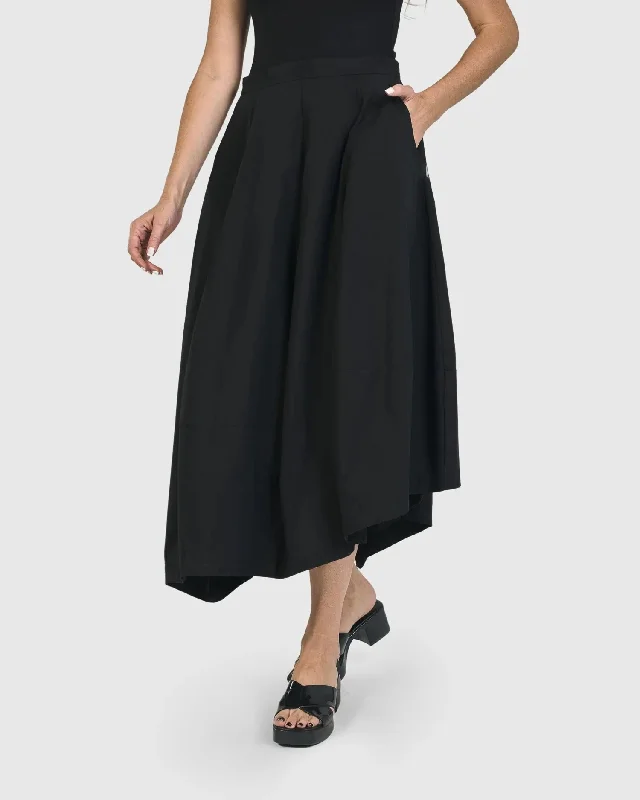 Urban Chelsea Skirt, Black cashmere skirt soft
