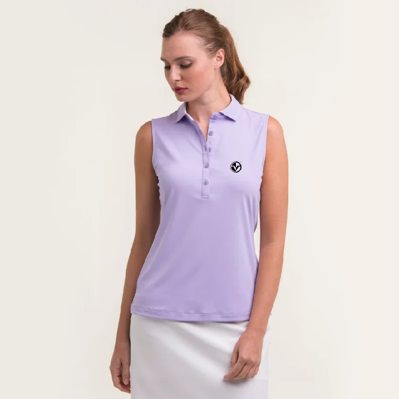 Fairway & Greene Sleeveless Charlotte Jersey Polo Party Jersey Tee