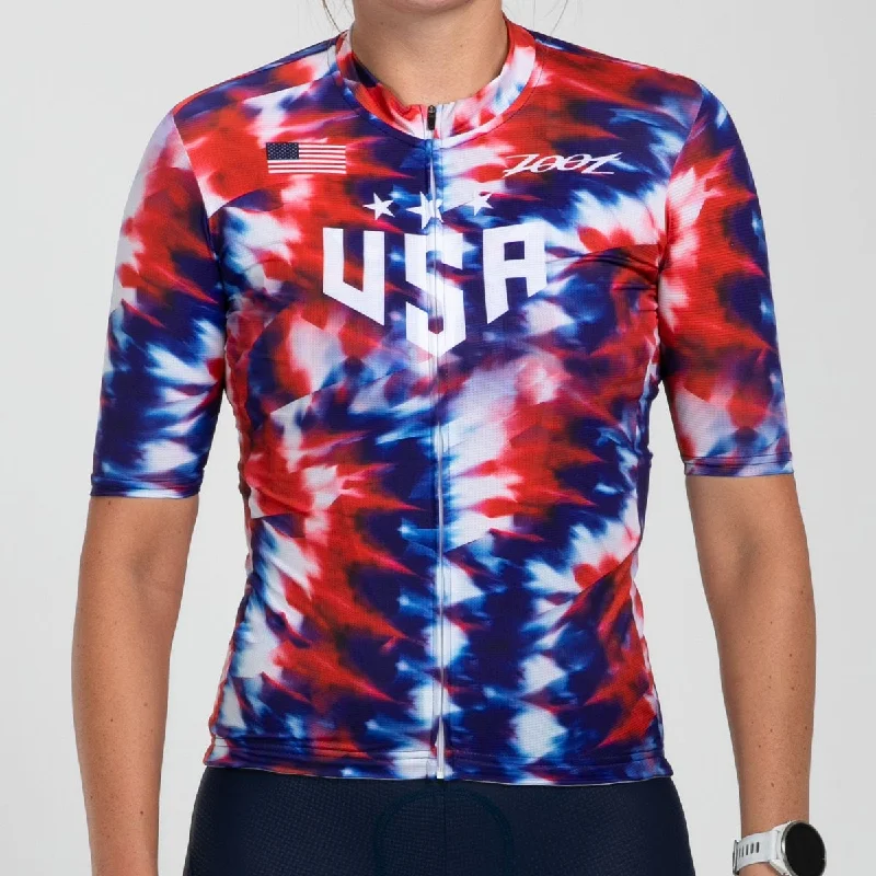 Women's Ltd Cycle Aero Jersey - Freedom Sustainable Jersey Tee