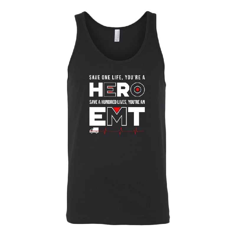 Save a Hundred Lives EMT Tank Top long tank top