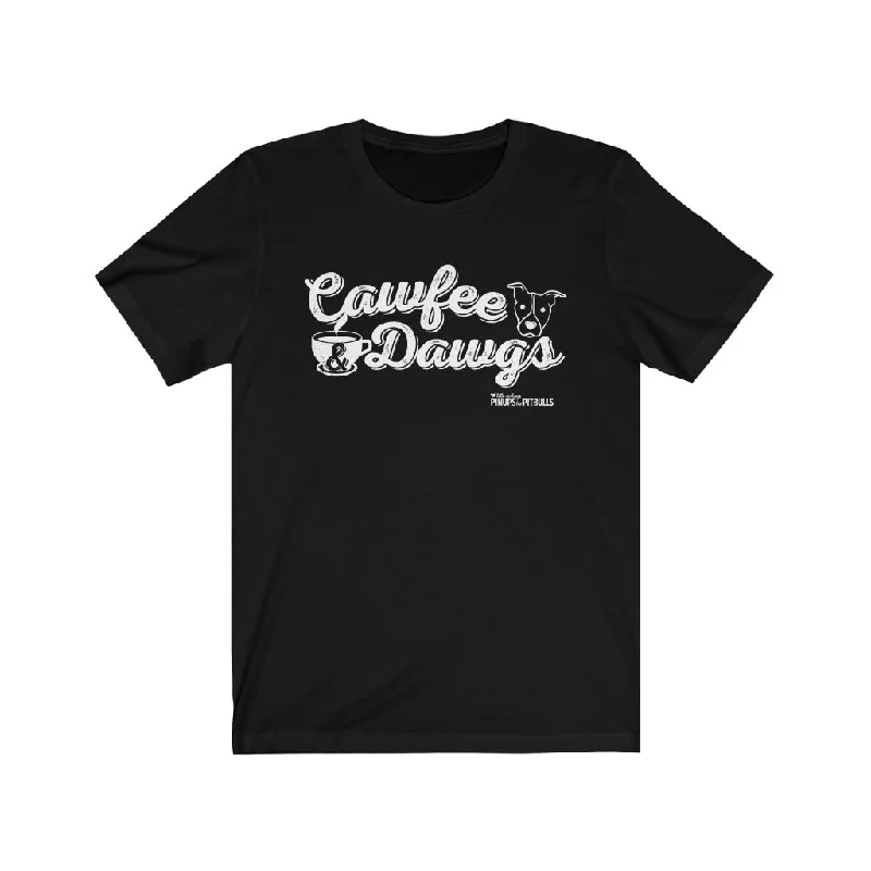 Unisex Jersey Short Sleeve Tee | Cawfee & Dawgs in Color Affordable Jersey Tee