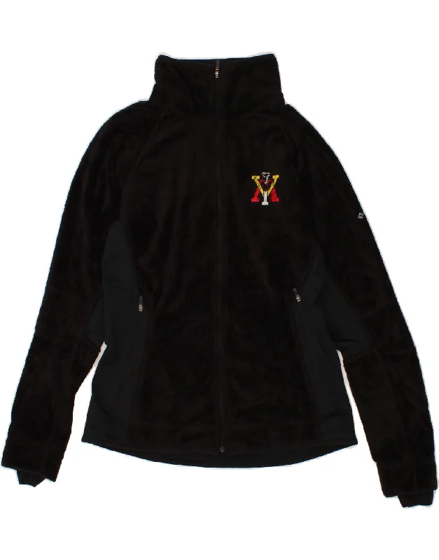 COLUMBIA Womens Fleece Jacket UK 14 Medium Black Colourblock Polyester Elasticated Jacket Padded Jacket Insulated Jacket COLUMBIA Womens Fleece Jacket UK 14 Medium Black Colourblock Polyester Elasticated Jacket Padded Jacket Insulated Jacket