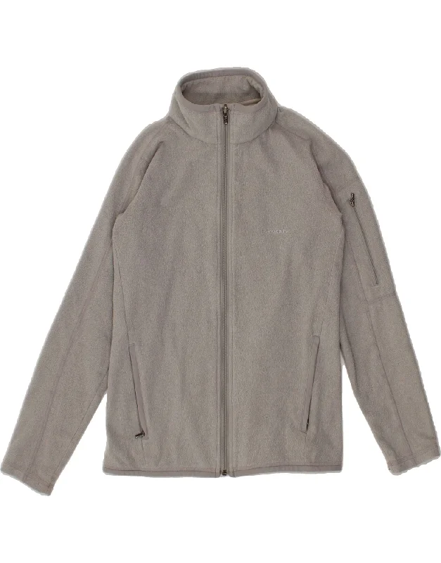 PATAGONIA Womens Fleece Jacket UK 6 XS Grey Polyester Cardigan Sweater Pullover
