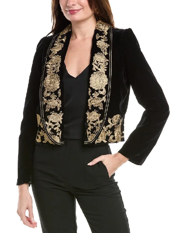 Beulah Jacket Print Jacket Jacquard Jacket Patchwork Jacket