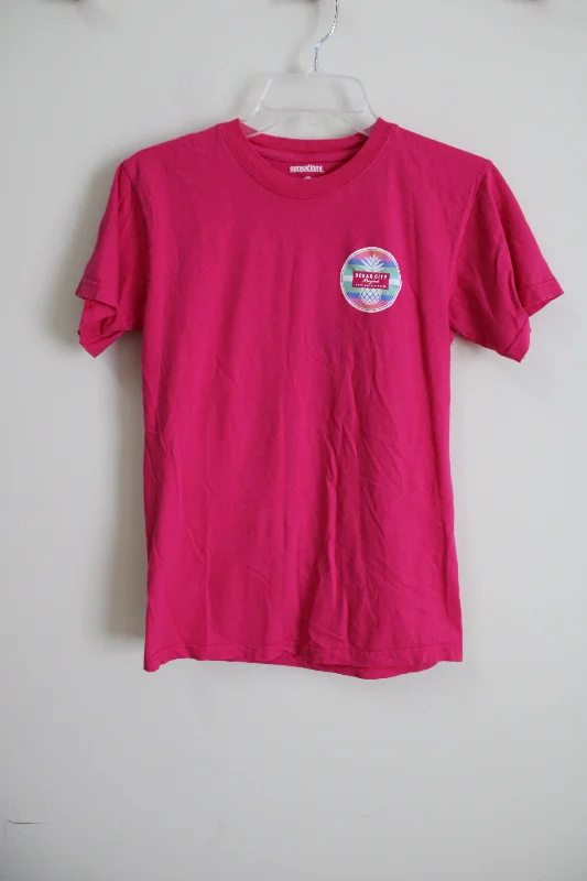 Sunsations Ocean City New Jersey Pink Tee | S Comfortable Jersey Tee