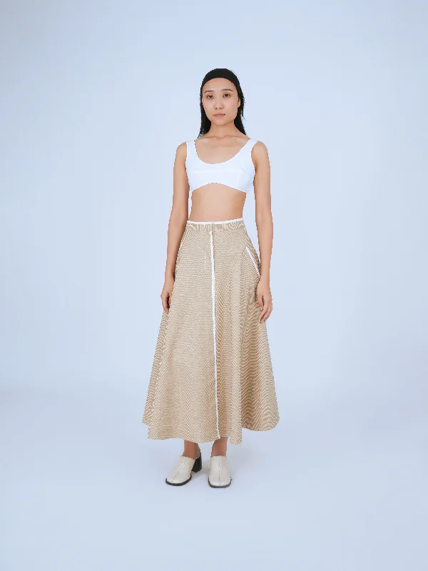 Bamboo Circle Skirt boho skirt vibe
