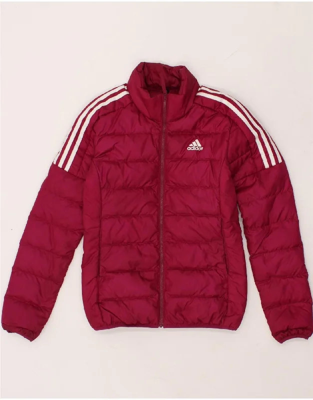 ADIDAS Womens Padded Jacket UK 4/6 XS Pink Polyester Anorak Shell Jacket Lightweight Jacket ADIDAS Womens Padded Jacket UK 4/6 XS Pink Polyester Anorak Shell Jacket Lightweight Jacket