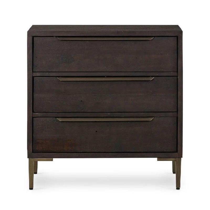 Wyatt 3 Drawer Dresser - Dark Carbon Tunics Floral girly