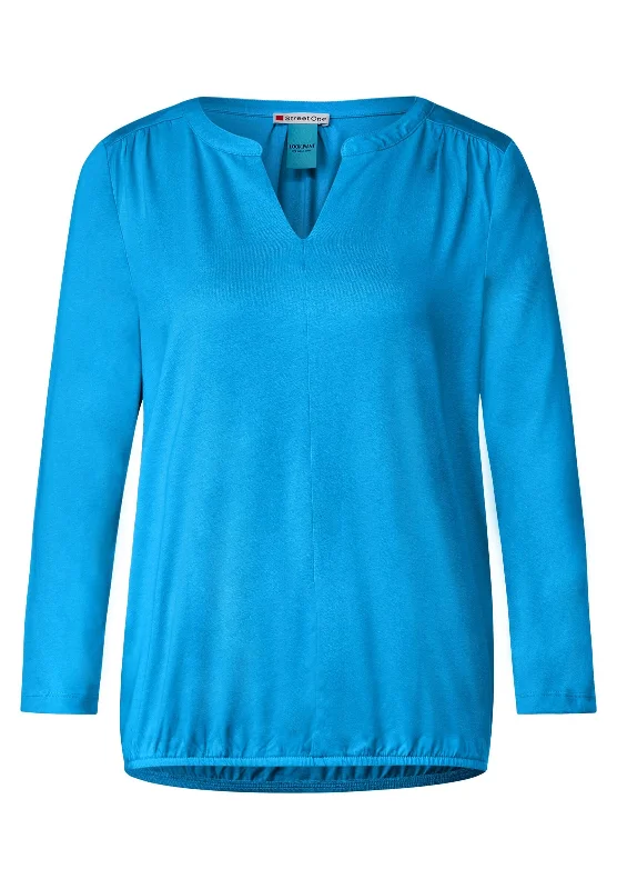 Jersey Shirt mit 3/4 Ärmel Designer Jersey Tee