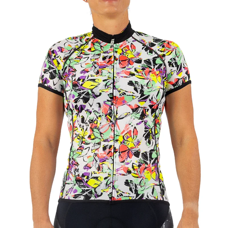 Women's Floriful Dolce Jersey Modern Jersey Tee