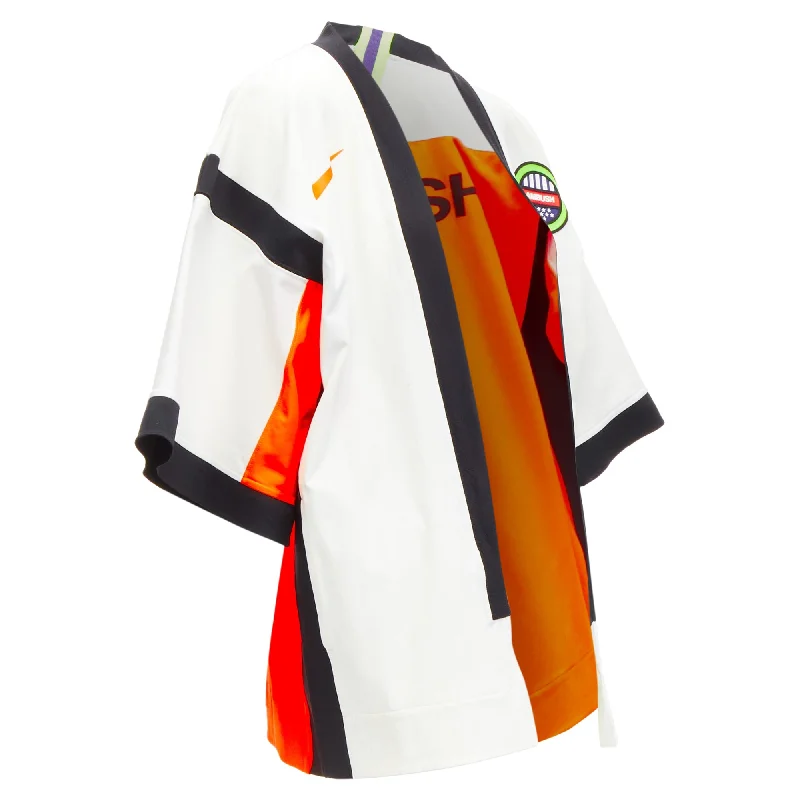 Ambush Nike Lab neon badge kimono football jersey jacket Fitted Jacket Loose Jacket Oversized Jacket